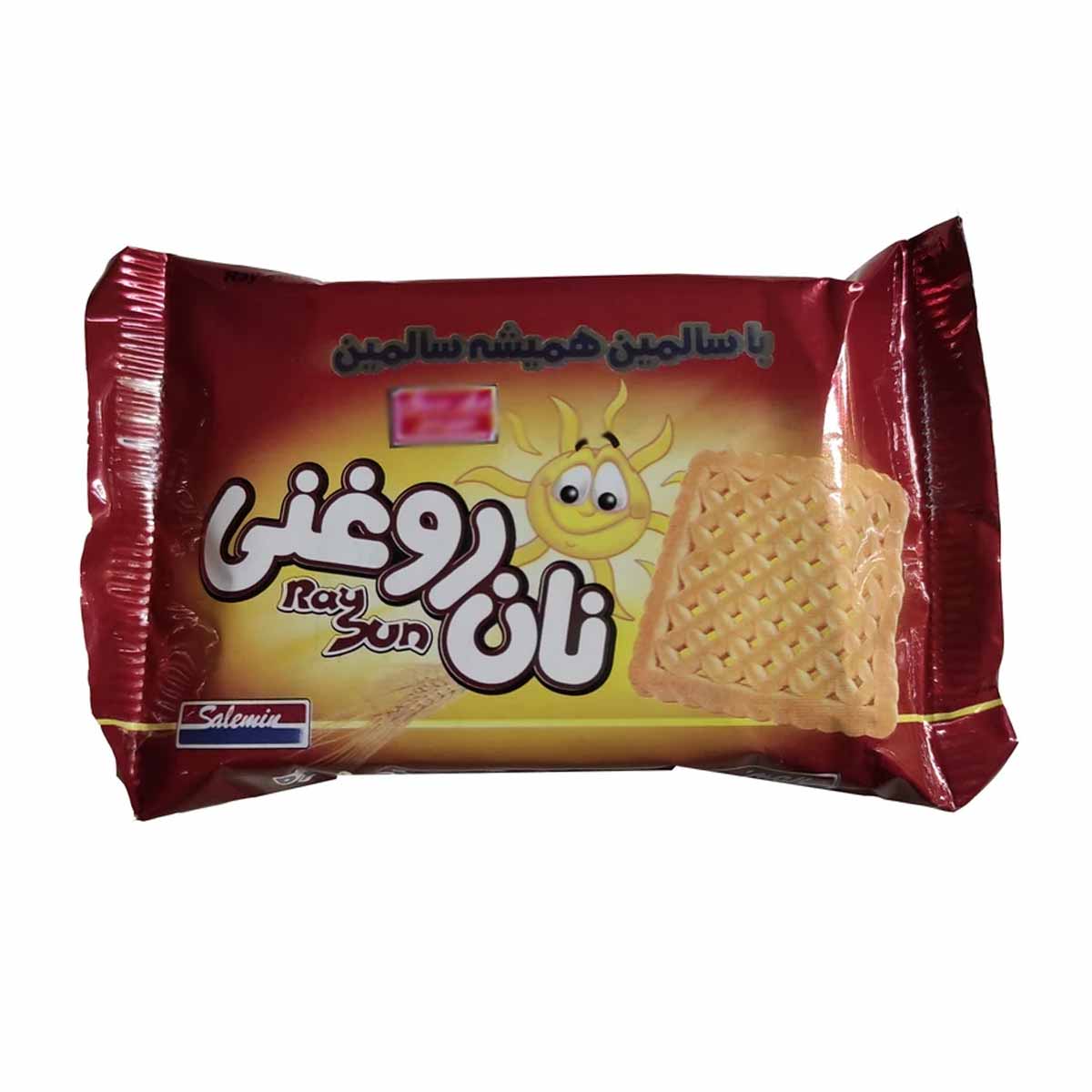 بیسکویت نان روغنی سالمین 25 گرم 3 عددی