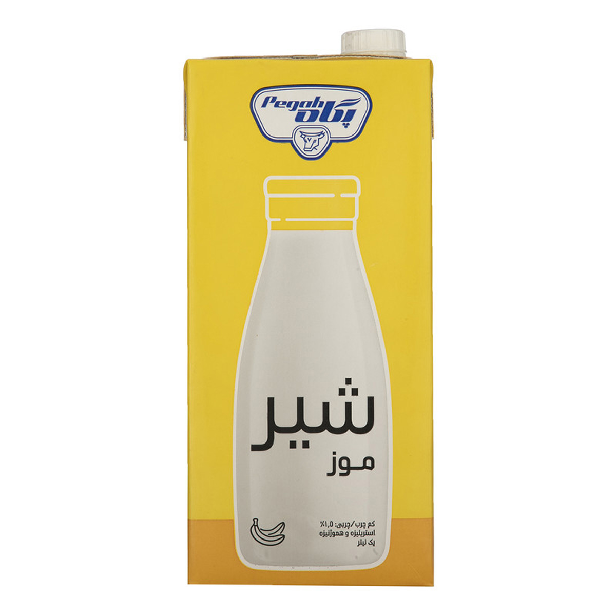 شیر موز فرادما پگاه 1 لیتر 