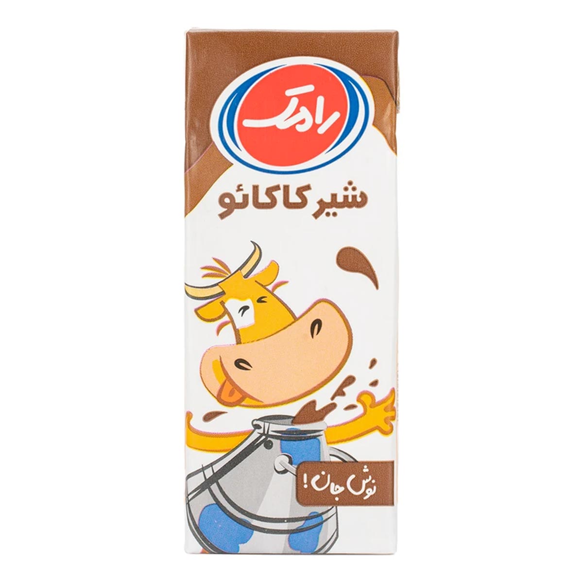 شیر کاکائو نیم چرب پاکتی رامک 200 سی سی 